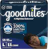 goodnites男の子用 XL12枚入 Goodnites Bedwetting Underwear for Boys, XS (28-43 lbs), 44